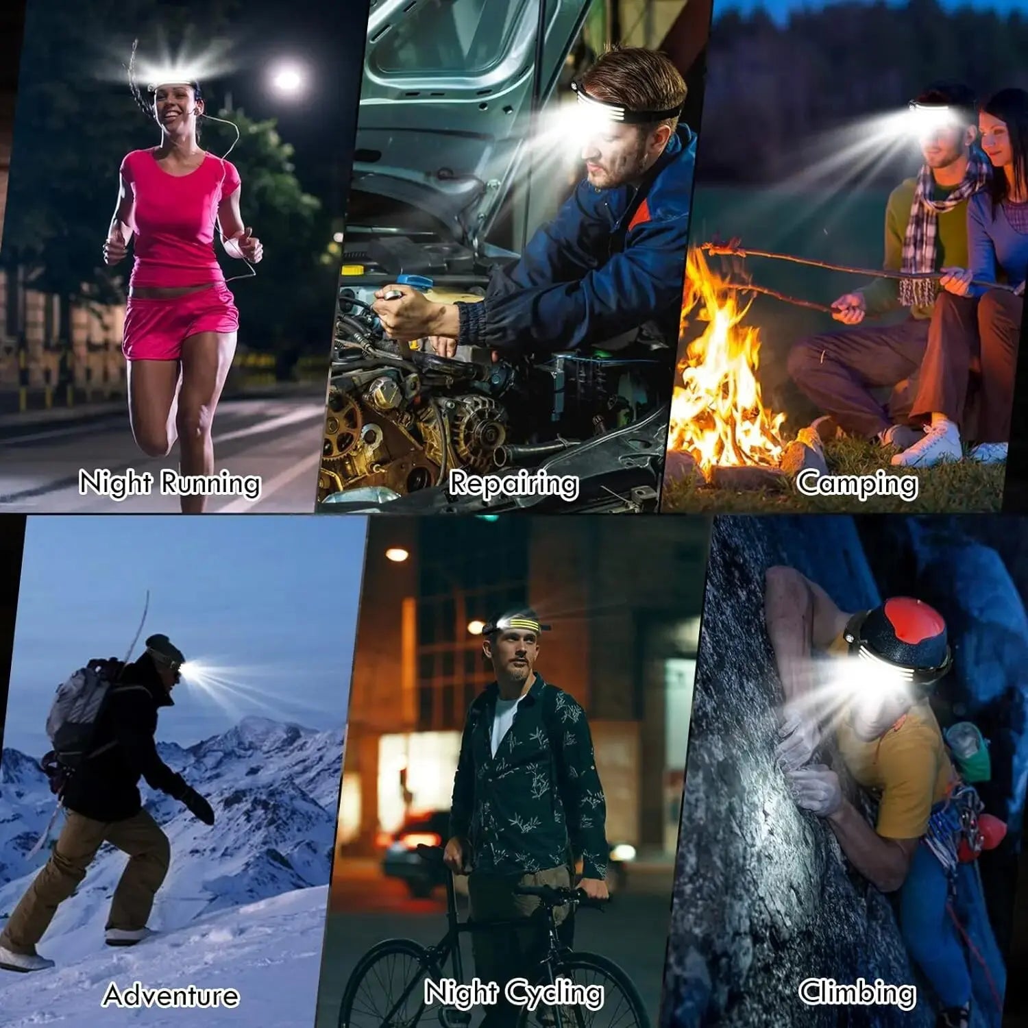 Professional 180° Panoramic Sensor Headlamp