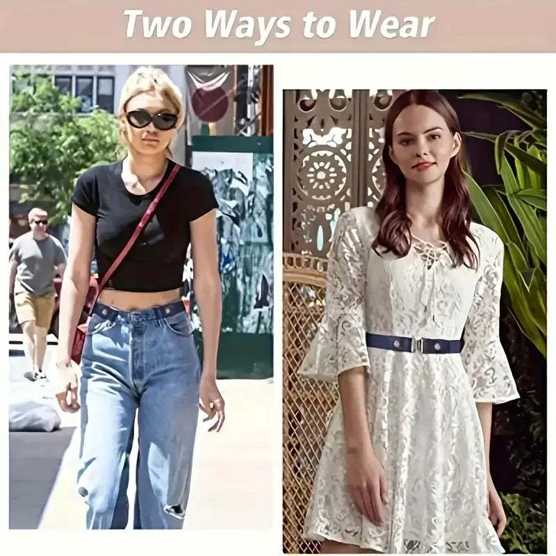Invisible Buckle-Free Belt