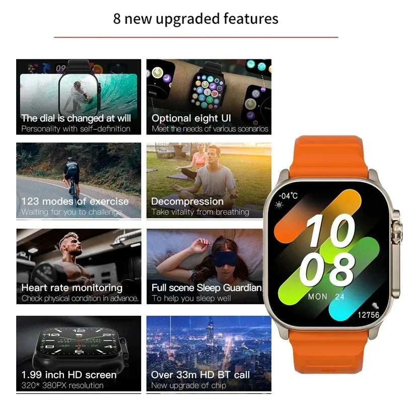 Elite Bluetooth Calling Health Smartwatch