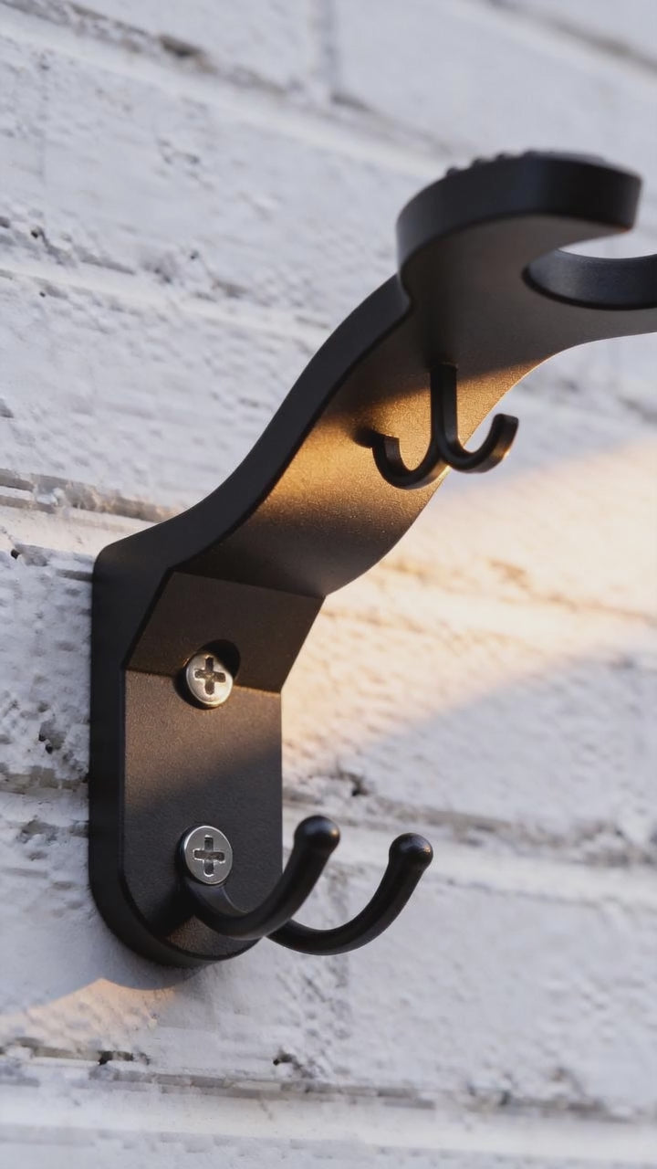 Professional Helmet and Gear Rack